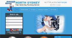 Desktop Screenshot of plumbernorthsydney.com.au