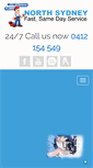 Mobile Screenshot of plumbernorthsydney.com.au